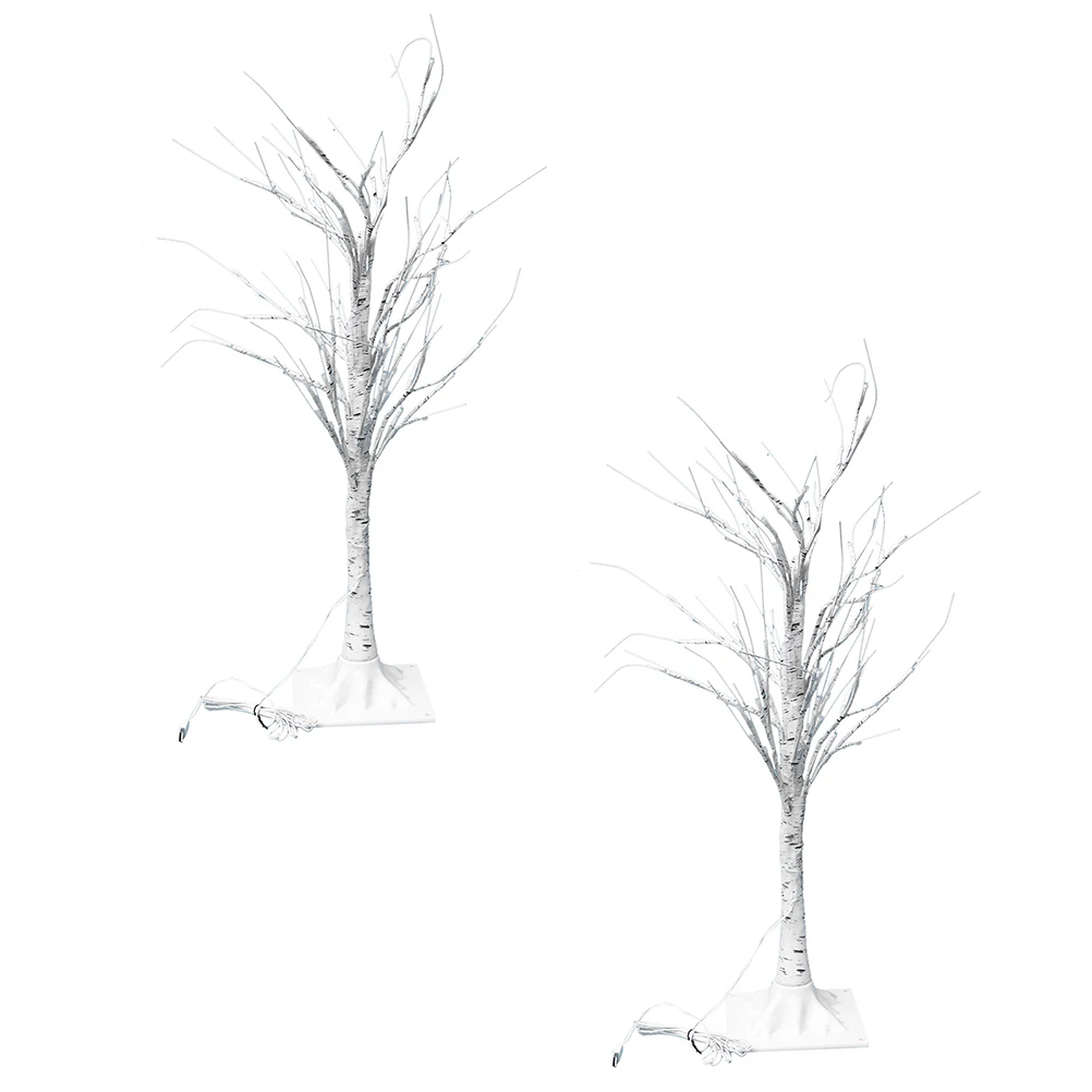 2 Pcs Birch Tree USB Night Lamp Plastic Christmas Decorative Lights Desktop nament Party Background Realistic Home
2 Pcs Birch Tree USB Night Lamp Plastic Christmas Decorative Lights Desktop nament Party Background Realistic Home