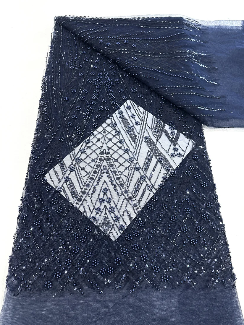 African Sequins Beaded Lace Fabric for Groom Sewing, Nigerian Wedding, Bridal Embroidery, French Tulle, High Quality,2025
African Sequins Beaded Lace Fabric for Groom Sewing, Nigerian Wedding, Bridal Embroidery, French Tulle, High Quality,2025