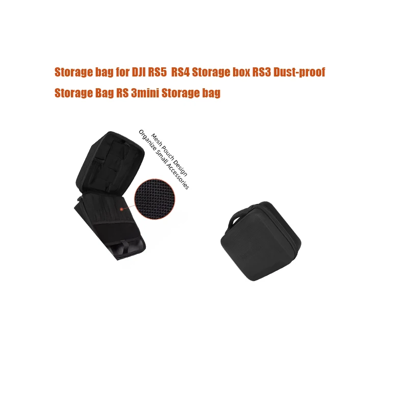 Storage bag for DJI RS5 RS4 Storage box RS3 Dust-proof Storage Bag RS 3mini Storage bag
Storage bag for DJI RS5 RS4 Storage box RS3 Dust-proof Storage Bag RS 3mini Storage bag