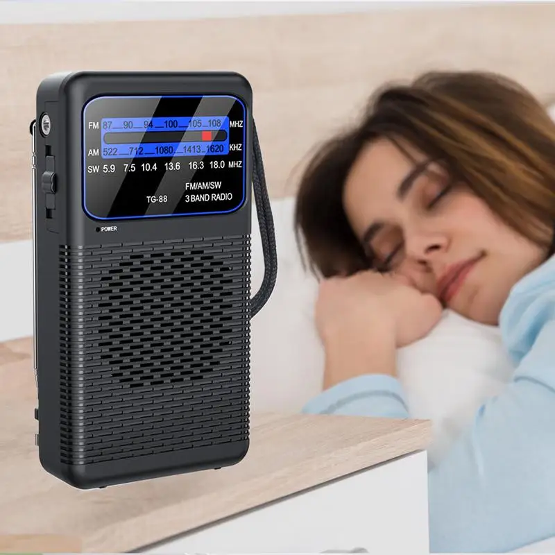 Radios Portable AM FM Multi-Band Radio Battery Powered AM/FM/SW Broadcast Receiver With Built-in LED Light For Travel Fishing
Radios Portable AM FM Multi-Band Radio Battery Powered AM/FM/SW Broadcast Receiver With Built-in LED Light For Travel Fishing