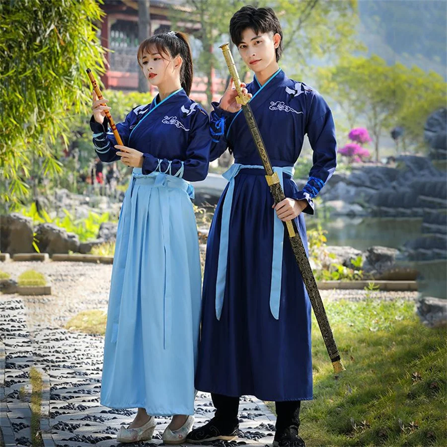 Hanfu Men Women Chinese Traditional Embroidery Hanfu Male Halloween Cosplay Costume ccouple Hanfu Set Plus Size
Hanfu Men Women Chinese Traditional Embroidery Hanfu Male Halloween Cosplay Costume ccouple Hanfu Set Plus Size