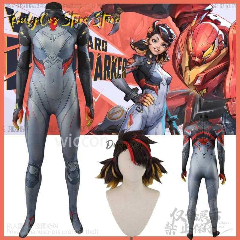 Anime Game Rivals Cosplay Peni Costume Parkerr Y2K Punk Sexy Jumpsuit Cute Lovely Bodysuit Wigs Jirai Kei Girls Cos 코스프레
Anime Game Rivals Cosplay Peni Costume Parkerr Y2K Punk Sexy Jumpsuit Cute Lovely Bodysuit Wigs Jirai Kei Girls Cos 코스프레