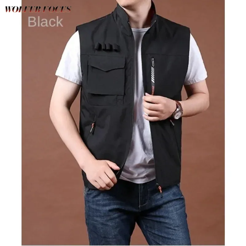Men's Plus Vests Size Clothing Outerwear Outdoor Vest Work Fishing Sleeveless Jacket Professional Hunting Leisure Clothes Coat
Men's Plus Vests Size Clothing Outerwear Outdoor Vest Work Fishing Sleeveless Jacket Professional Hunting Leisure Clothes Coat