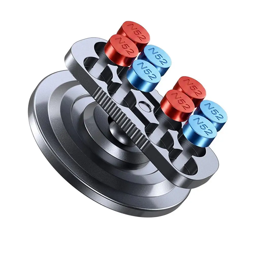 360° Rotatable Magnetic Phone Holder Wall Mount Strong Magnet Phone Stand for iPhone No-Drill Mount for Gym, Kitchen, Fridge
360° Rotatable Magnetic Phone Holder Wall Mount Strong Magnet Phone Stand for iPhone No-Drill Mount for Gym, Kitchen, Fridge