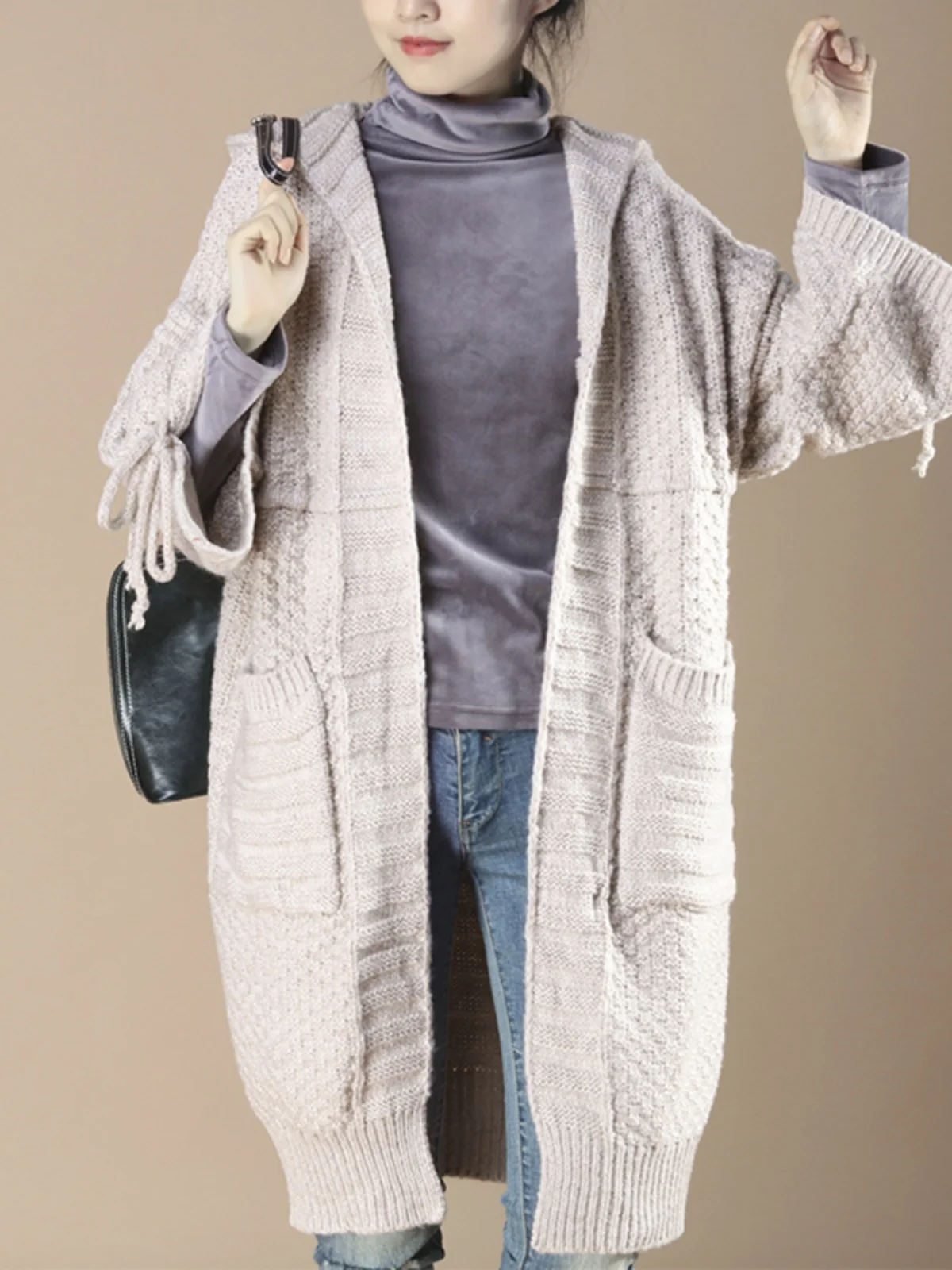 Удобный свитер с защитой от мячей, пальто Street Sle Lazy Look Thi Yarn, вязаная шапка Све, пальто средней длины Fem, осень-зима
Удобный свитер с защитой от мячей, пальто Street Sle Lazy Look Thi Yarn, вязаная шапка Све, пальто средней длины Fem, осень-зима