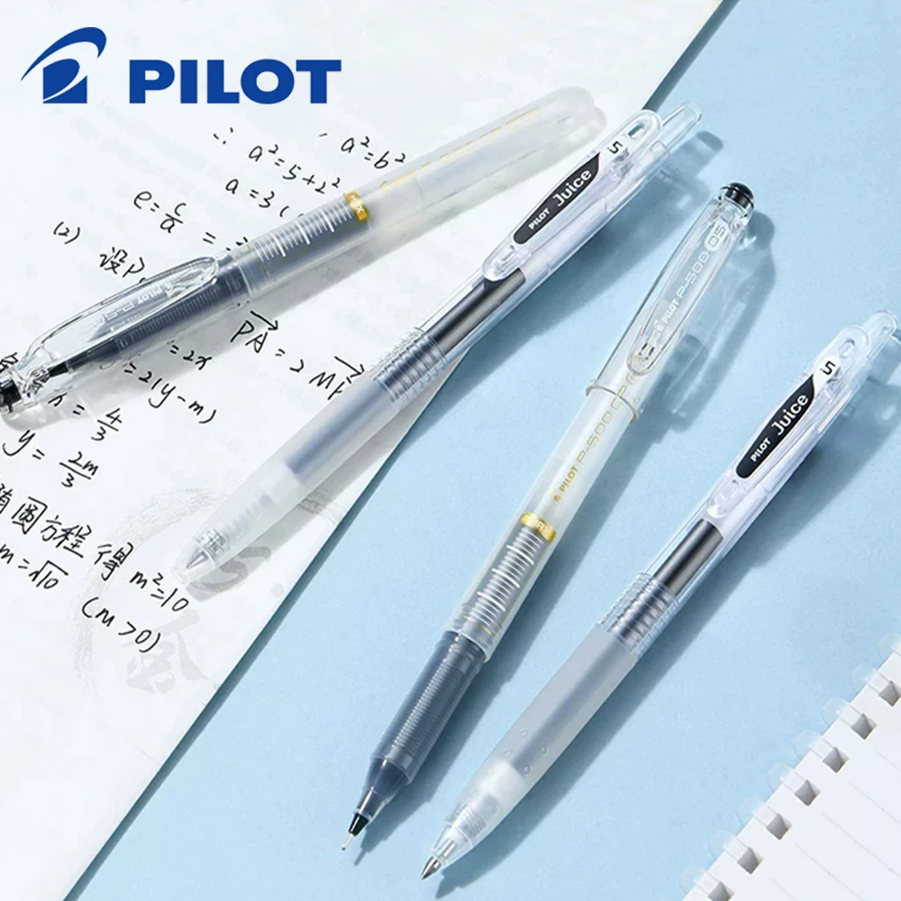 New 6pcs Japan Pilot Gel Pen P500CP Needle Pen&Juice Pen Transparent 0.5mm Black Smooth Student Stationery School Supplies
New 6pcs Japan Pilot Gel Pen P500CP Needle Pen&Juice Pen Transparent 0.5mm Black Smooth Student Stationery School Supplies