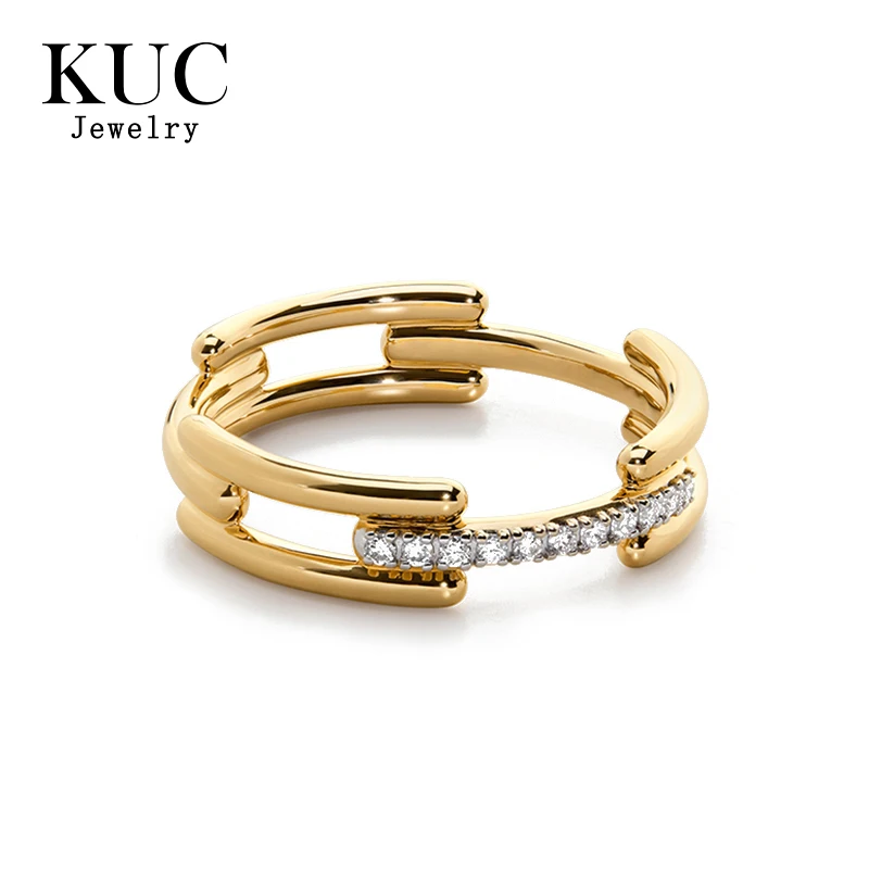 Luxury and Romantic S925 Sterling Silver Smooth Signature Link Design Zirconia oman's Ring
Luxury and Romantic S925 Sterling Silver Smooth Signature Link Design Zirconia oman's Ring