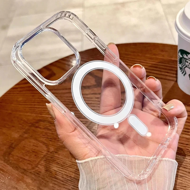 2600 Strong Magnetic Force Case For iPhone 15 Pro Max Magsafe Magnetic Transparent Frame Case For iPhone 11 12 13 14 15 16 Plus
2600 Strong Magnetic Force Case For iPhone 15 Pro Max Magsafe Magnetic Transparent Frame Case For iPhone 11 12 13 14 15 16 Plus