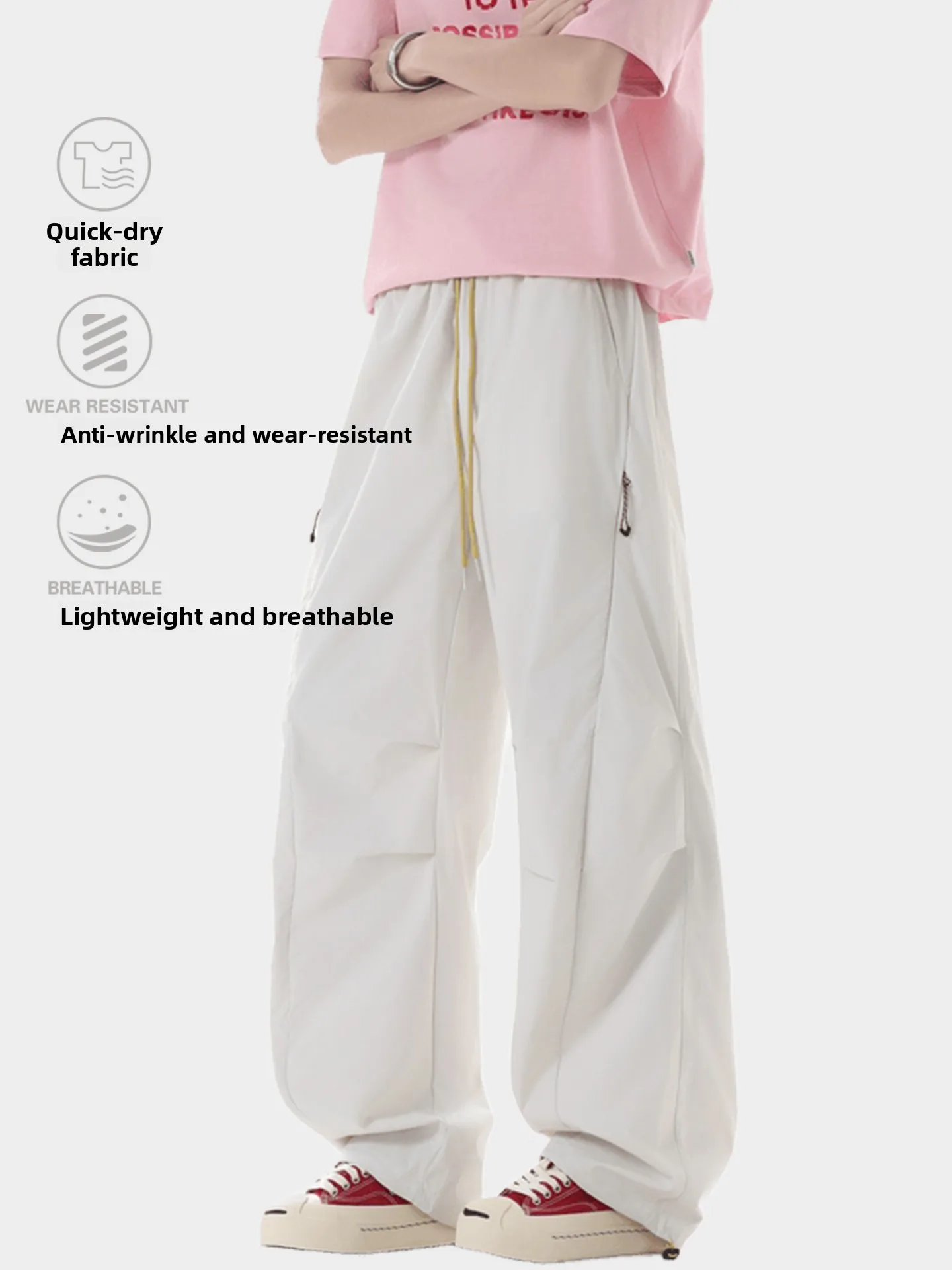 American Color Block Waterproof Quick Dry Paratrooper Pants Unisex Outdoor Hiking Loose Casual Sports Workwear Summer
American Color Block Waterproof Quick Dry Paratrooper Pants Unisex Outdoor Hiking Loose Casual Sports Workwear Summer