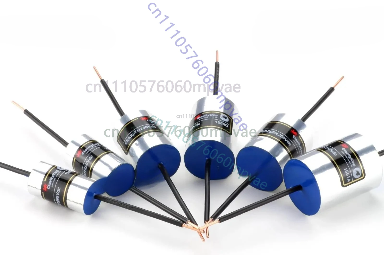 1PCS British Claritycap (ICW) ESA series 250V-630V new flagship audiophile audio coupling crossover capacitor
1PCS British Claritycap (ICW) ESA series 250V-630V new flagship audiophile audio coupling crossover capacitor