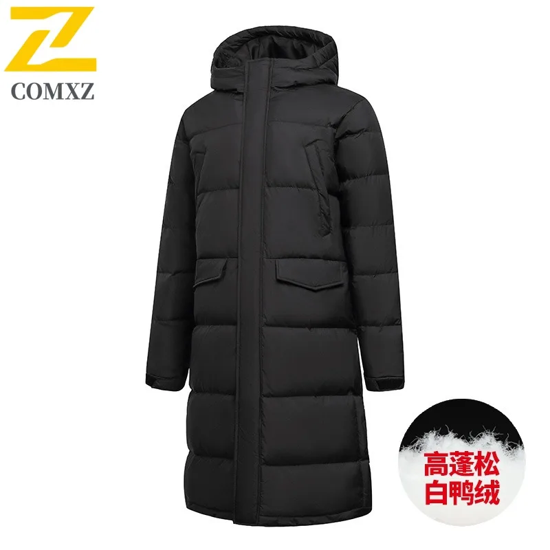 COMXZ Outdoor Adventure Men Down Jacket Comfortable Warm Parka Casual Hooded Walking Cold Resistant Lightweight Winter Jacket
COMXZ Outdoor Adventure Men Down Jacket Comfortable Warm Parka Casual Hooded Walking Cold Resistant Lightweight Winter Jacket