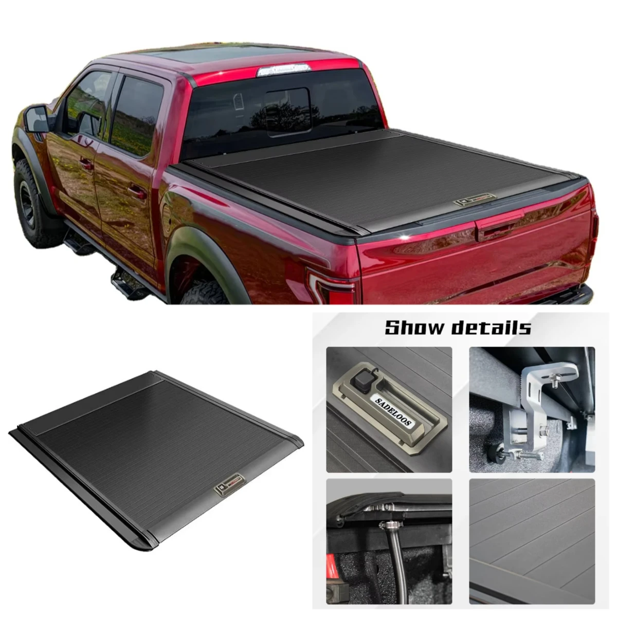 Truck Hardtop Canopy Cover for Ranger Pickup Bed Lockable Rear Door Topper Heavy Duty Look
Truck Hardtop Canopy Cover for Ranger Pickup Bed Lockable Rear Door Topper Heavy Duty Look