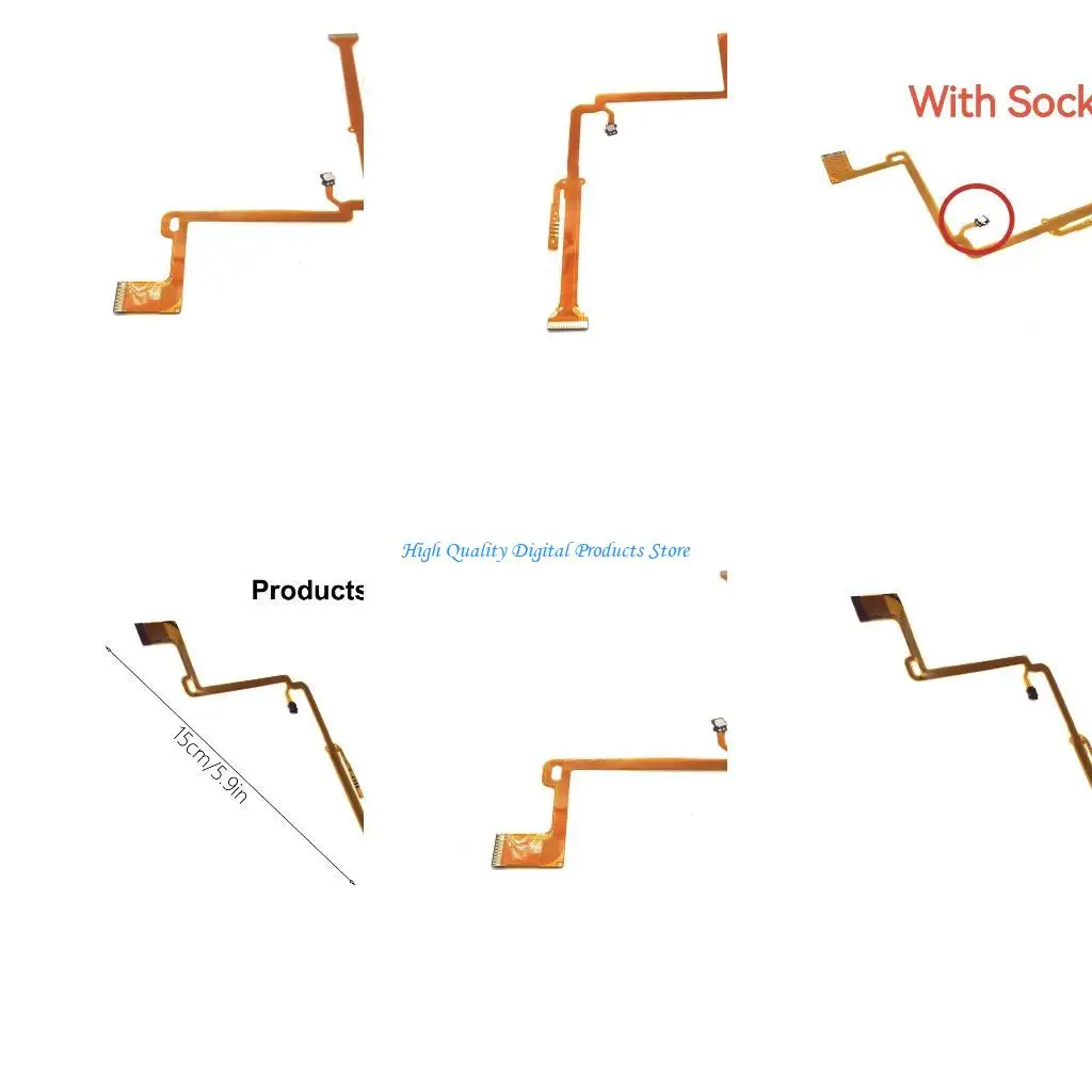 U2JE Camera Screen Connection Cable Ribbon Cord For DMC G7 G70 Ensures Smooth Playback
U2JE Camera Screen Connection Cable Ribbon Cord For DMC G7 G70 Ensures Smooth Playback