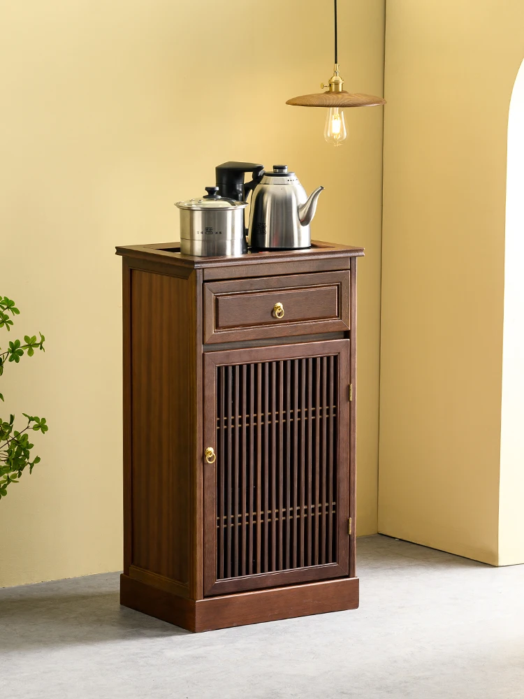 Jimuyu new Chinese rosewood tea bar machine kettle integrated household tea table drinking cabinet with bucket under it.
Jimuyu new Chinese rosewood tea bar machine kettle integrated household tea table drinking cabinet with bucket under it.