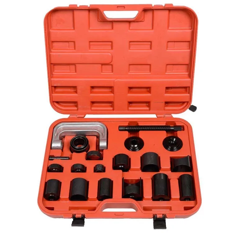 Universal 21PC Ball Joint Set Press Adapter Auto Repair Tool Kit Master Service Remover Installing Tools
Universal 21PC Ball Joint Set Press Adapter Auto Repair Tool Kit Master Service Remover Installing Tools