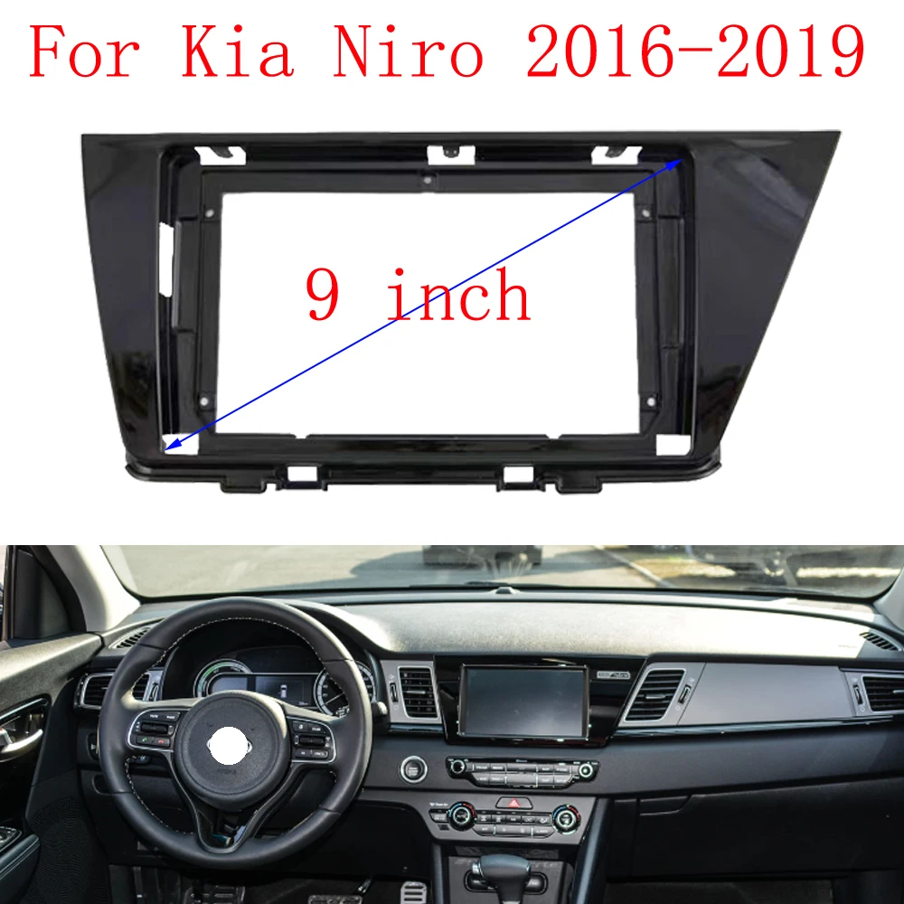 WQLSK 2DIN 9 Inch Car Frame Fascia Adapter Canbus Box Decoder For Kia Niro 2016-2019 Android Radio Dash Fitting Panel Kit
WQLSK 2DIN 9 Inch Car Frame Fascia Adapter Canbus Box Decoder For Kia Niro 2016-2019 Android Radio Dash Fitting Panel Kit
