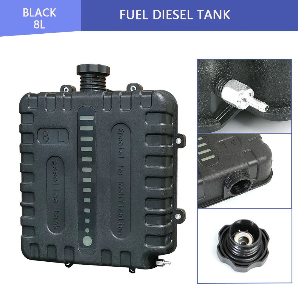 8L Oil Storage Tank with Lid Air Diesel Heater Fuel Tank Storage For Car Truck Camper Caravan Strong Hard
8L Oil Storage Tank with Lid Air Diesel Heater Fuel Tank Storage For Car Truck Camper Caravan Strong Hard