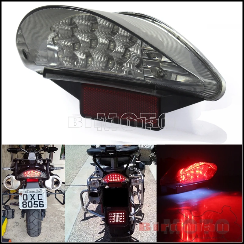Motorcycle Rear Taillight License Plate Lamp 12V LED Brake Lamp For BMW F650 F650 GS F650 ST F800 ST R1200 GS W/ Reflector
Motorcycle Rear Taillight License Plate Lamp 12V LED Brake Lamp For BMW F650 F650 GS F650 ST F800 ST R1200 GS W/ Reflector