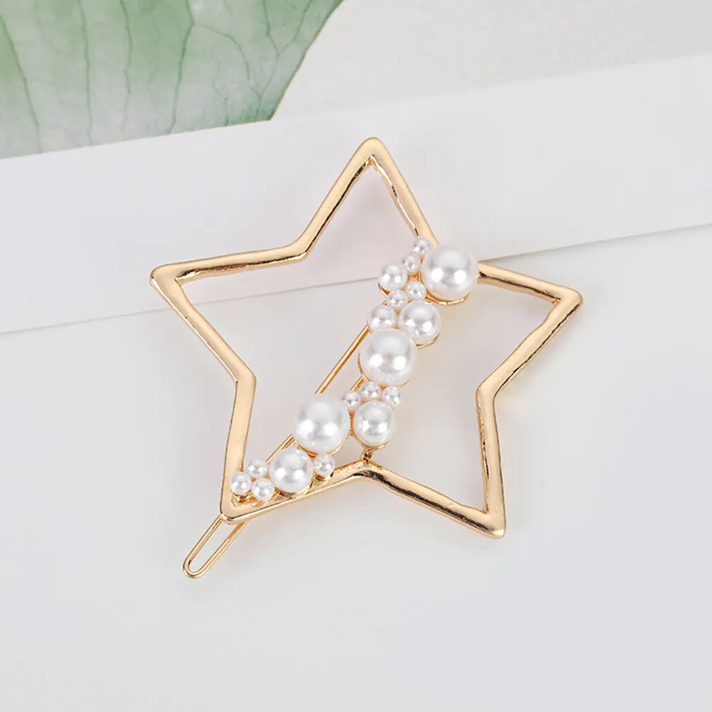 6Pcs Stars Clips with Pearls Sweet Fashionable Hair Barrettes for Women Girls Birthday Christmas Festival Outfits
6Pcs Stars Clips with Pearls Sweet Fashionable Hair Barrettes for Women Girls Birthday Christmas Festival Outfits