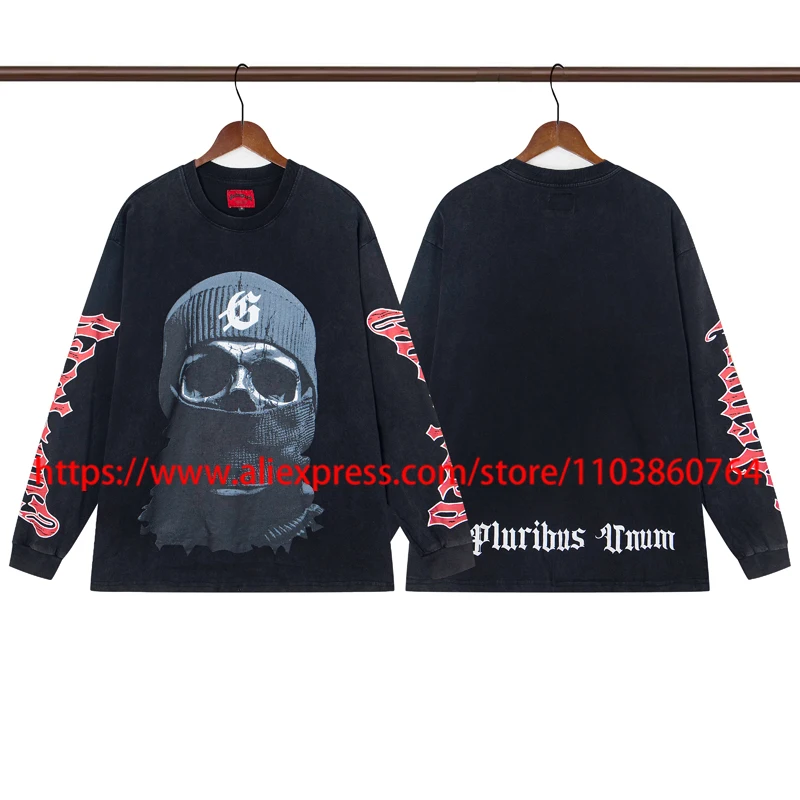 2025 Autumn New GOD SPEED T-shirts High Street Casual Vintage Washed Black Tops Stock High Quality Loose Godspeed Long Sleeve
2025 Autumn New GOD SPEED T-shirts High Street Casual Vintage Washed Black Tops Stock High Quality Loose Godspeed Long Sleeve
