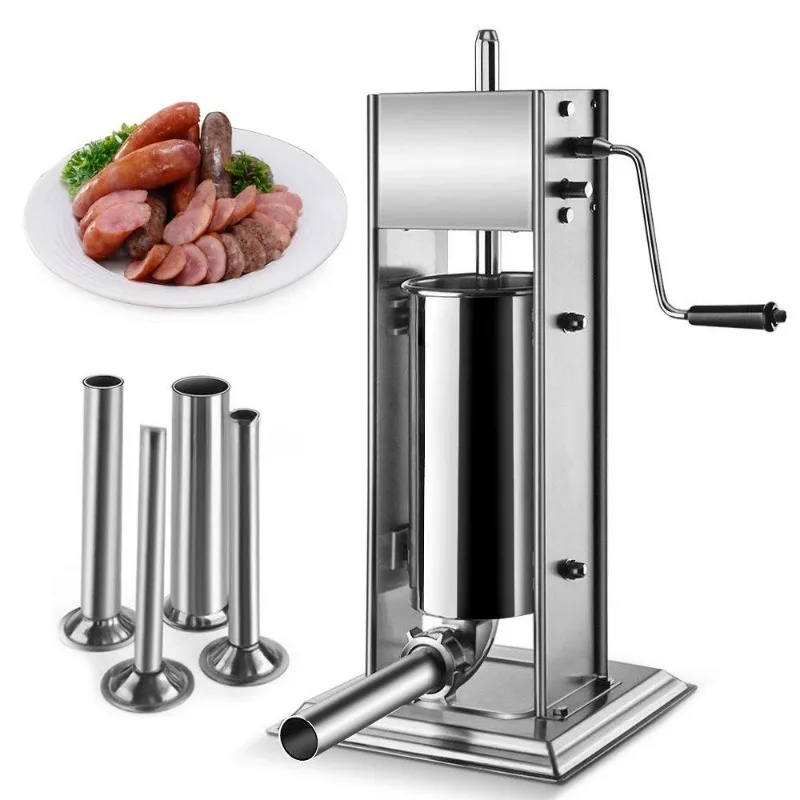 Household vertical sausage dispenser, manual sausage dispenser, stainless steel hand operated sausage dispenser
Household vertical sausage dispenser, manual sausage dispenser, stainless steel hand operated sausage dispenser