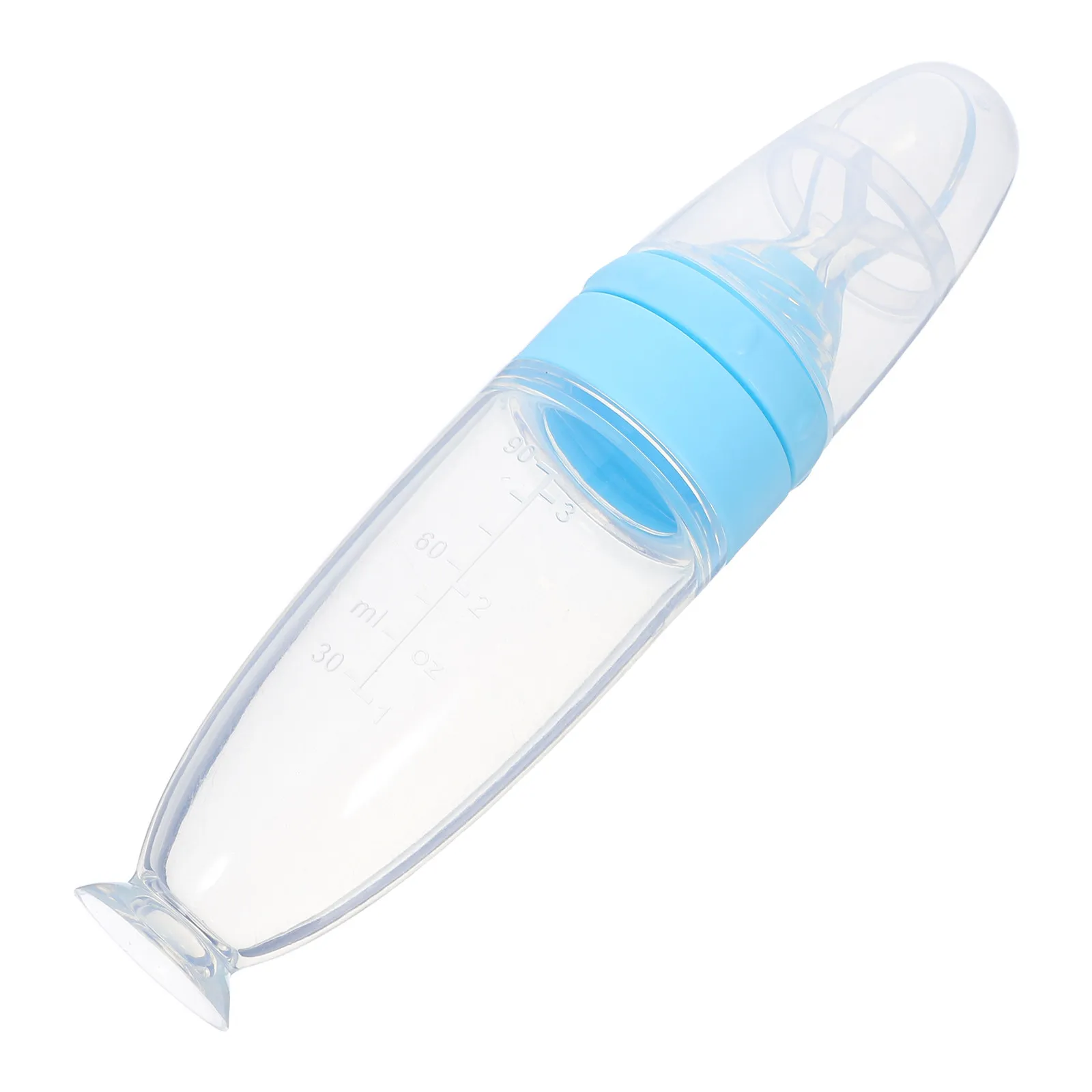 Silicone Baby Squeeze Feeding Spoon Bottle with Suction Base Measuring Marks for Rice Cereal Puree Infant Feeding Spoon Bottles
Silicone Baby Squeeze Feeding Spoon Bottle with Suction Base Measuring Marks for Rice Cereal Puree Infant Feeding Spoon Bottles