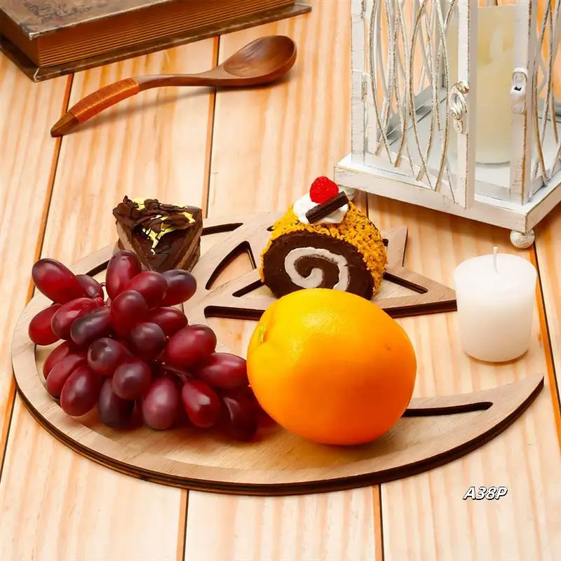 2 Sets Ramadan Wood Tray Moon Wooden Star Tableware Eid Mubarak Party Serving Tableware For Breakfast
2 Sets Ramadan Wood Tray Moon Wooden Star Tableware Eid Mubarak Party Serving Tableware For Breakfast
