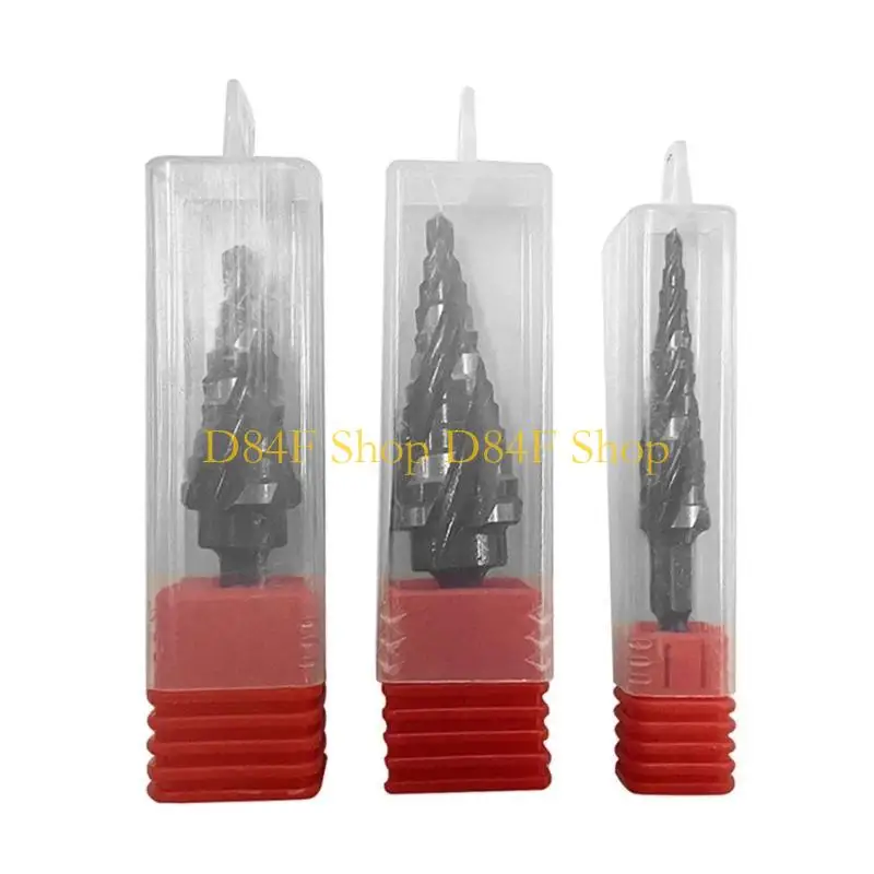 D84F 3Pcs Step Drill Bit High Speed Steel Drill Bits for Hole Drilling
D84F 3Pcs Step Drill Bit High Speed Steel Drill Bits for Hole Drilling