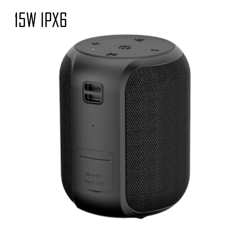 T6 Mini 15w 360 degree surround deep bass IPX6 waterproof hands-free Tws Bluetooth wireless professional audio speaker
T6 Mini 15w 360 degree surround deep bass IPX6 waterproof hands-free Tws Bluetooth wireless professional audio speaker