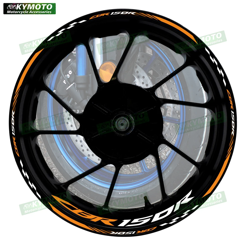 For Honda CBR150R CBR 150R motorcycle accessories 17 inch front and rear wheel decals hub reflective fairing rim stripe stickers 
For Honda CBR150R CBR 150R motorcycle accessories 17 inch front and rear wheel decals hub reflective fairing rim stripe stickers