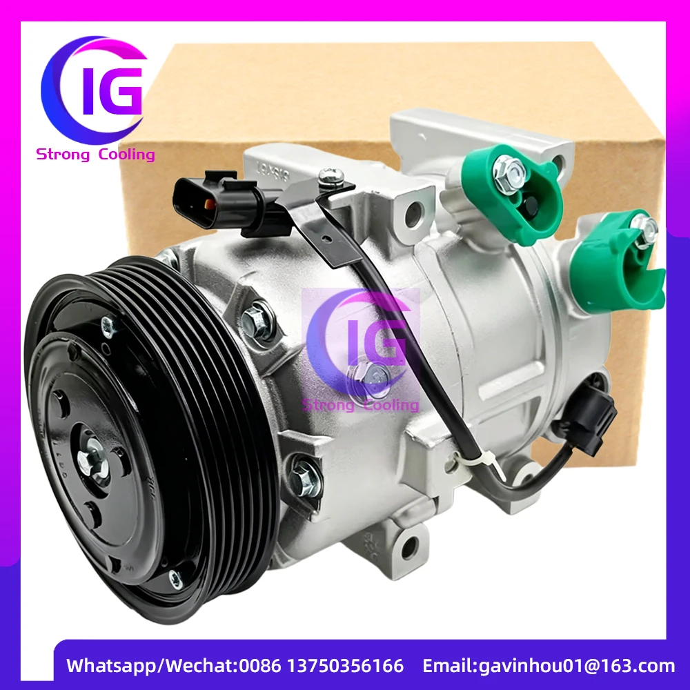 NEW VS16E AC Compressor For Hyundai Sonata VI YF 2.0 2.4 Kia Optima 2.0 2010 CVVL G4KD 977013V110 977013R000 97701-3R000
NEW VS16E AC Compressor For Hyundai Sonata VI YF 2.0 2.4 Kia Optima 2.0 2010 CVVL G4KD 977013V110 977013R000 97701-3R000