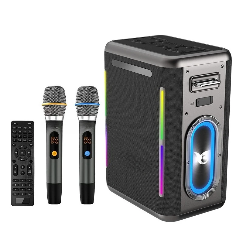 Karaoke Microphone Sound Card Audio Multifunctional Integrated Subwoofer
Karaoke Microphone Sound Card Audio Multifunctional Integrated Subwoofer