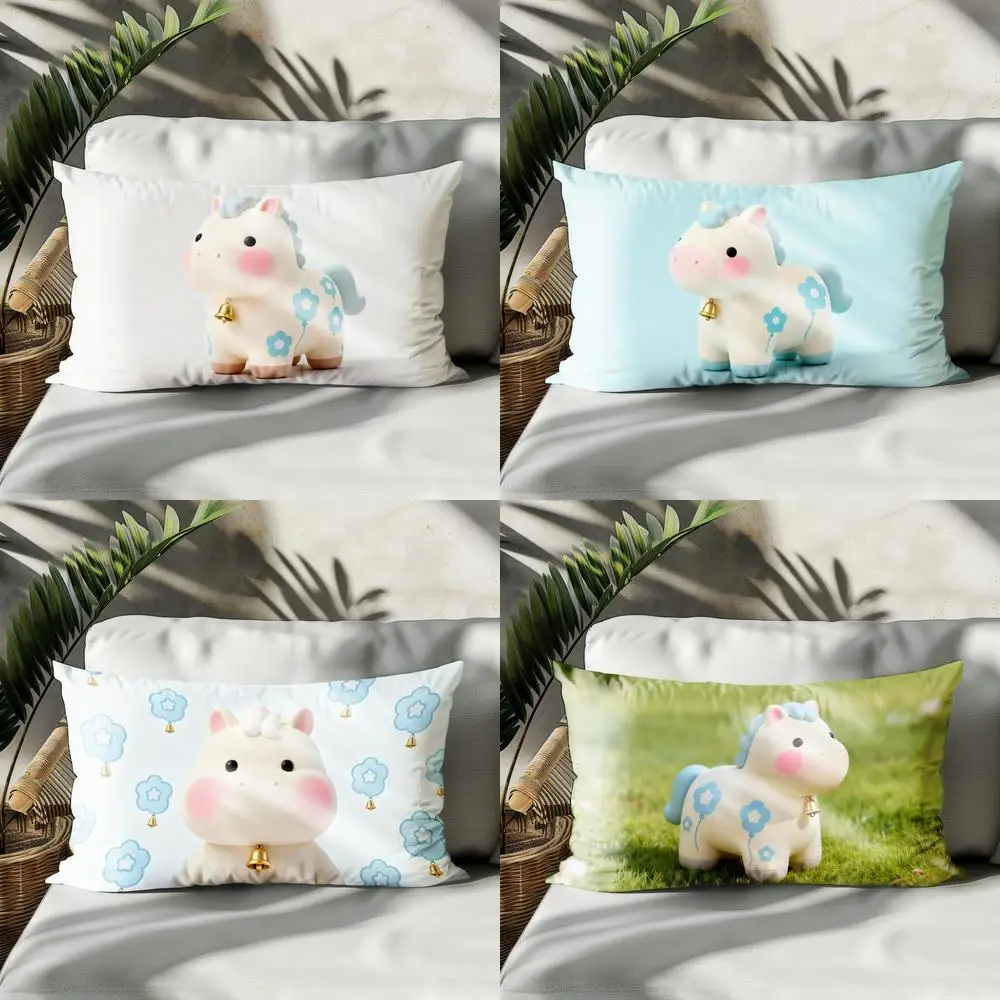 Дизайнерская наволочка 2D с милым пони, подходит для дивана, спальни, автомобиля, прямоугольная подушка для спины
Дизайнерская наволочка 2D с милым пони, подходит для дивана, спальни, автомобиля, прямоугольная подушка для спины