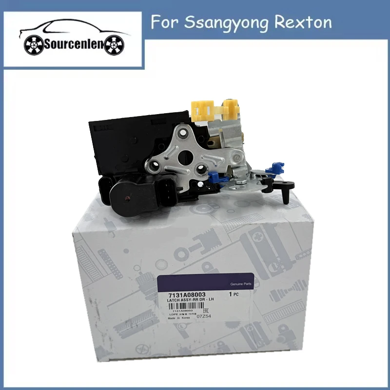 Новая оригинальная дверная защелка в сборе для привода блока дверного замка Ssangyong Rexton 7121008032 7122008012 7131A08003 7132A08003
Новая оригинальная дверная защелка в сборе для привода блока дверного замка Ssangyong Rexton 7121008032 7122008012 7131A08003 7132A08003