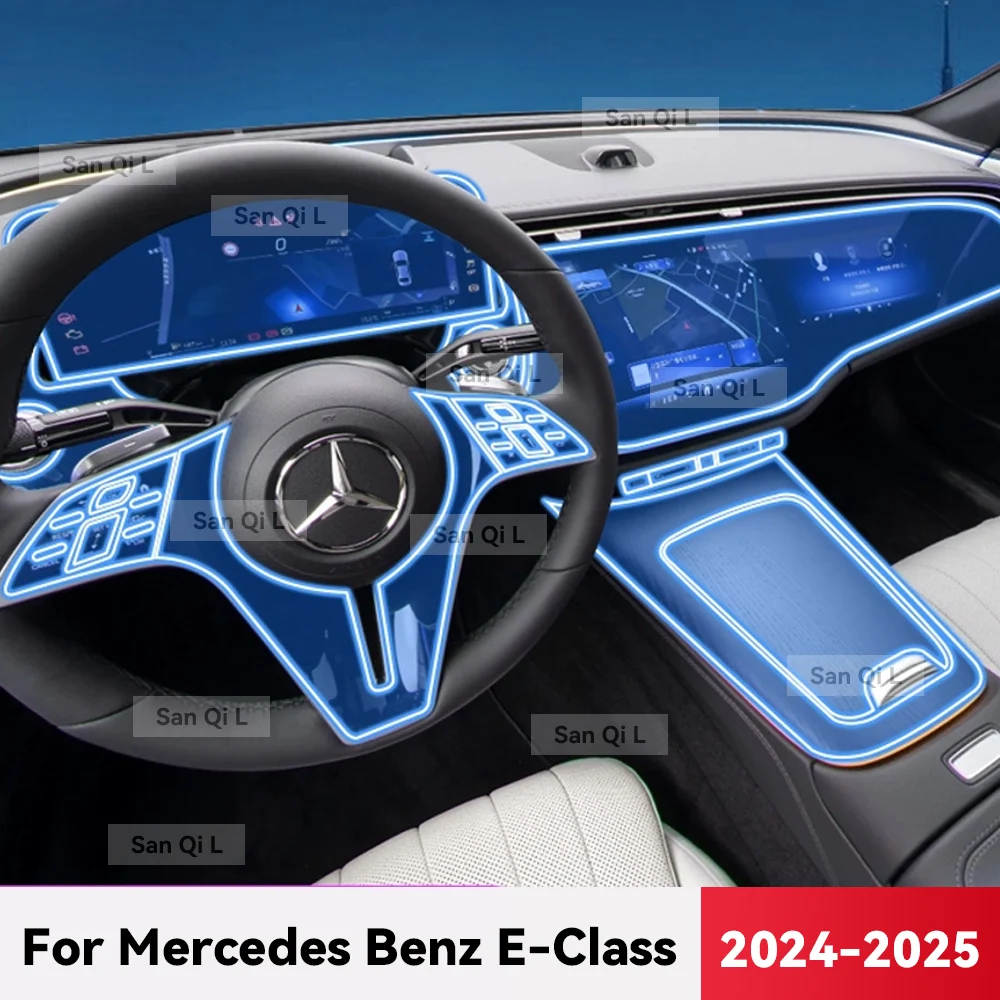 For Mercedes Benz E Class 2024 2025 TPU Car Navigation Screen Film Gearbox Protective Sticker Anti-scratch Interior Accessories
For Mercedes Benz E Class 2024 2025 TPU Car Navigation Screen Film Gearbox Protective Sticker Anti-scratch Interior Accessories
