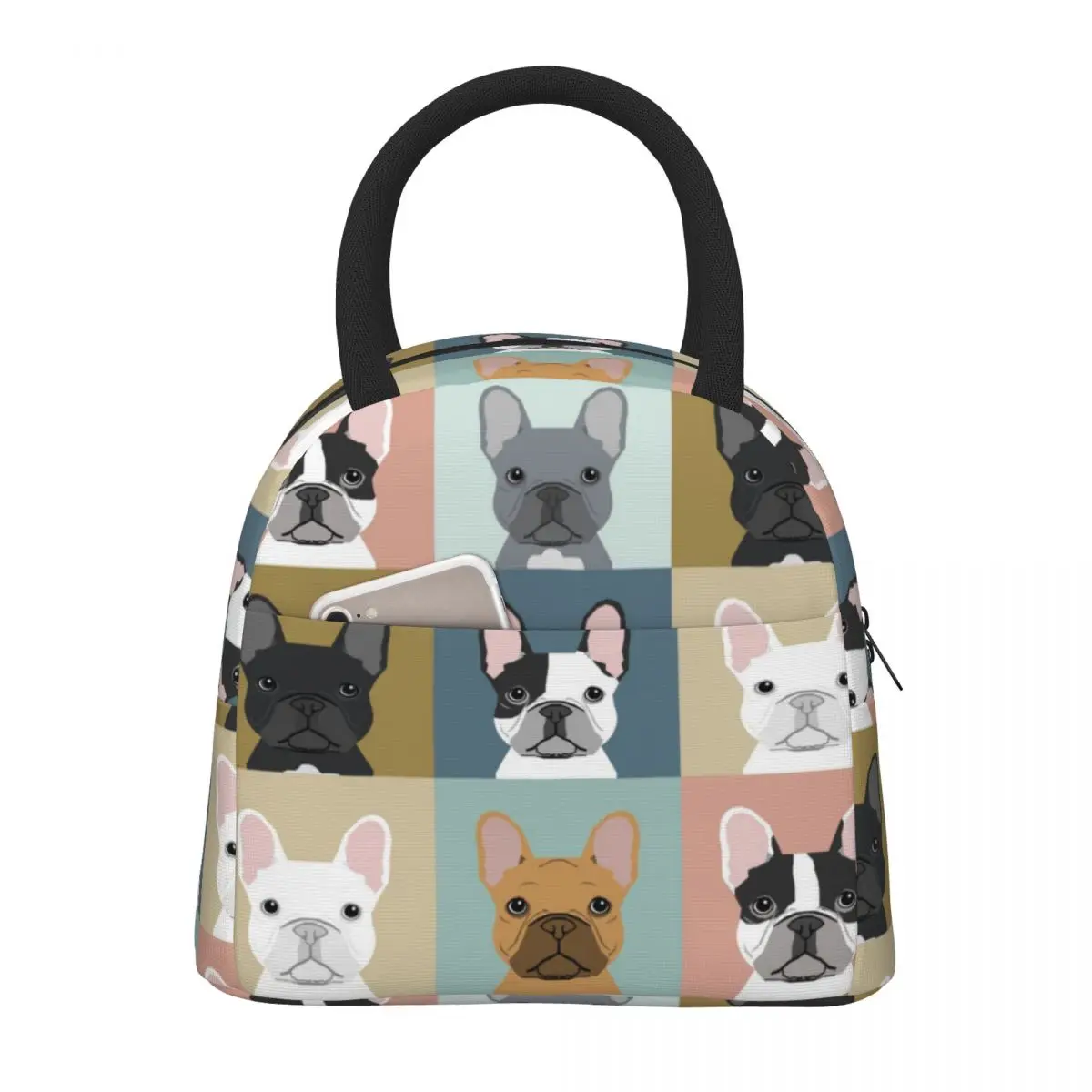 Cute French Bulldog Print Lunch Bag For Women Food Case Portable Insulated Canvas Thermal Lunch Bags Women Kids Picnic Totes
Cute French Bulldog Print Lunch Bag For Women Food Case Portable Insulated Canvas Thermal Lunch Bags Women Kids Picnic Totes