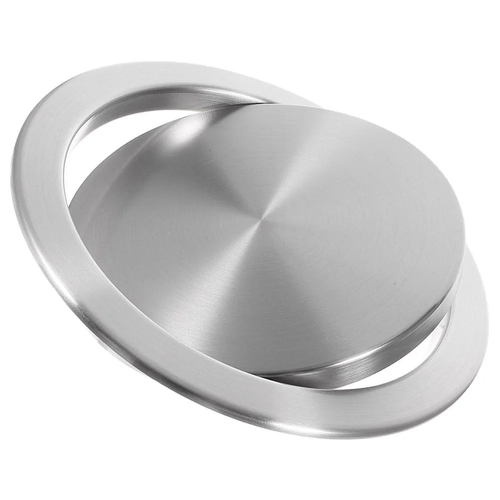 Stainless Steel Trash Can Lid 430 Circular Silver 18 20cm Recessed Flipping Cover for Kitchen Bathroom Home Office Waste Bin
Stainless Steel Trash Can Lid 430 Circular Silver 18 20cm Recessed Flipping Cover for Kitchen Bathroom Home Office Waste Bin