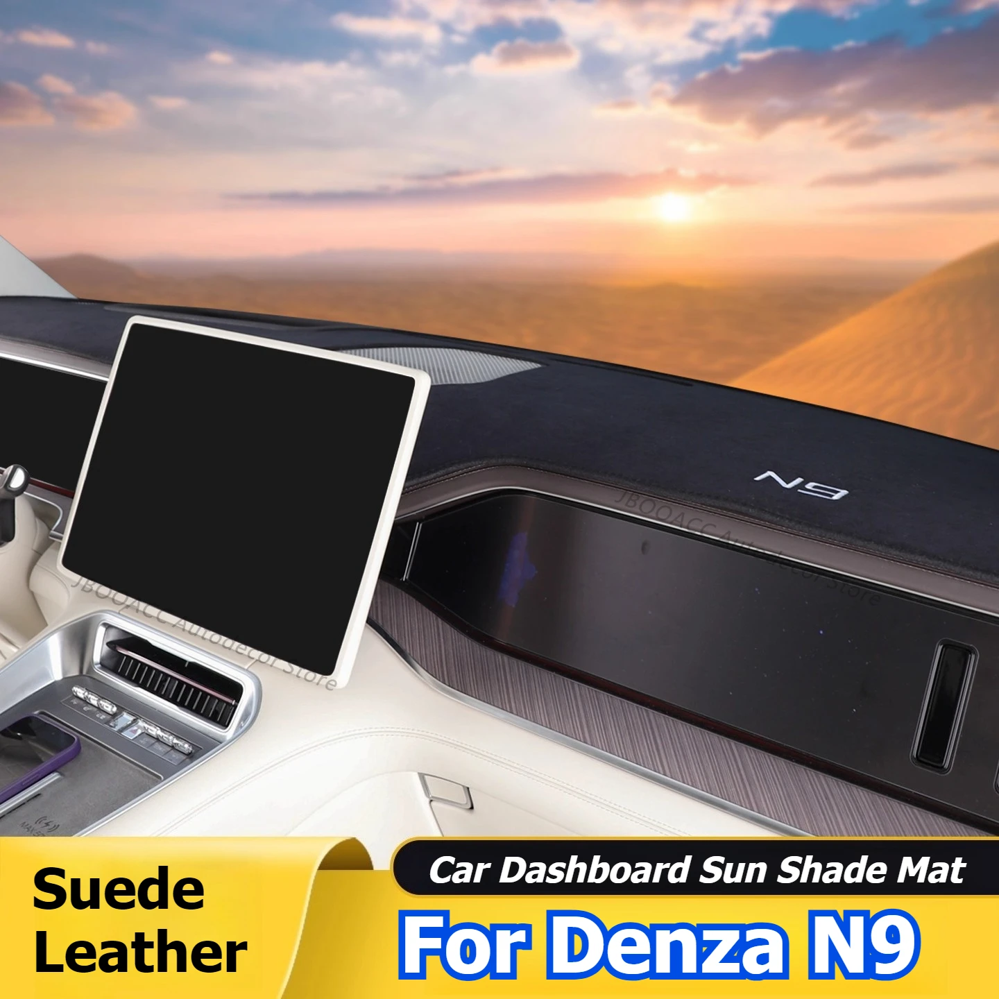 Для DENZA N9 автомобильный чехол для приборной панели, солнцезащитный козырек, коврик для инструмента, противоскользящая защита от ультрафиолета, защита центральной консоли, автомобильные аксессуары
Для DENZA N9 автомобильный чехол для приборной панели, солнцезащитный козырек, коврик для инструмента, противоскользящая защита от ультрафиолета, защита центральной консоли, автомобильные аксессуары