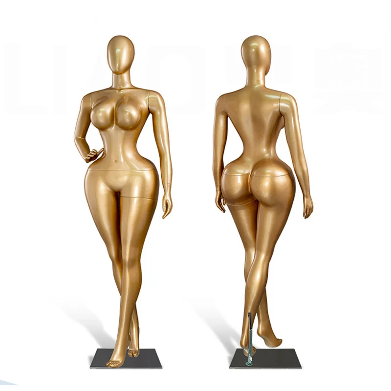 Display props women's clothing full body dummy big chest big butt fiberglass female model
Display props women's clothing full body dummy big chest big butt fiberglass female model