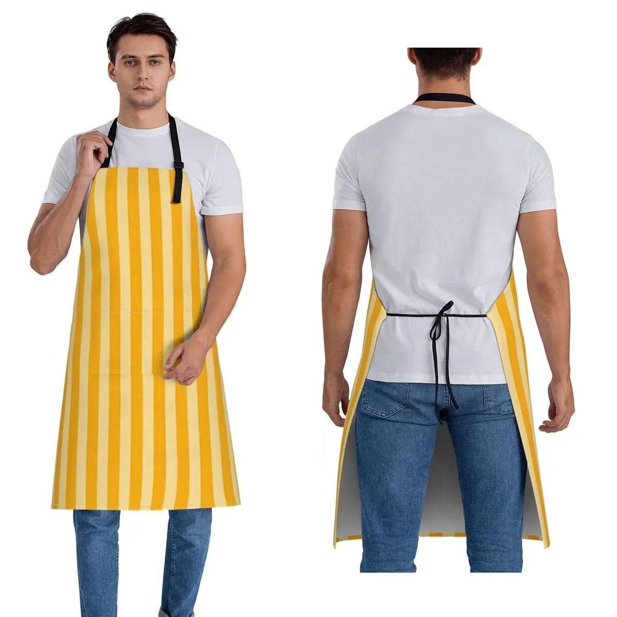 Striped Vertical 2 Yellow Aprons Chef Cooking Baking Tablier Waterproof Bib Kitchen Cleaning Pinafore for Women Men Gardening
Striped Vertical 2 Yellow Aprons Chef Cooking Baking Tablier Waterproof Bib Kitchen Cleaning Pinafore for Women Men Gardening