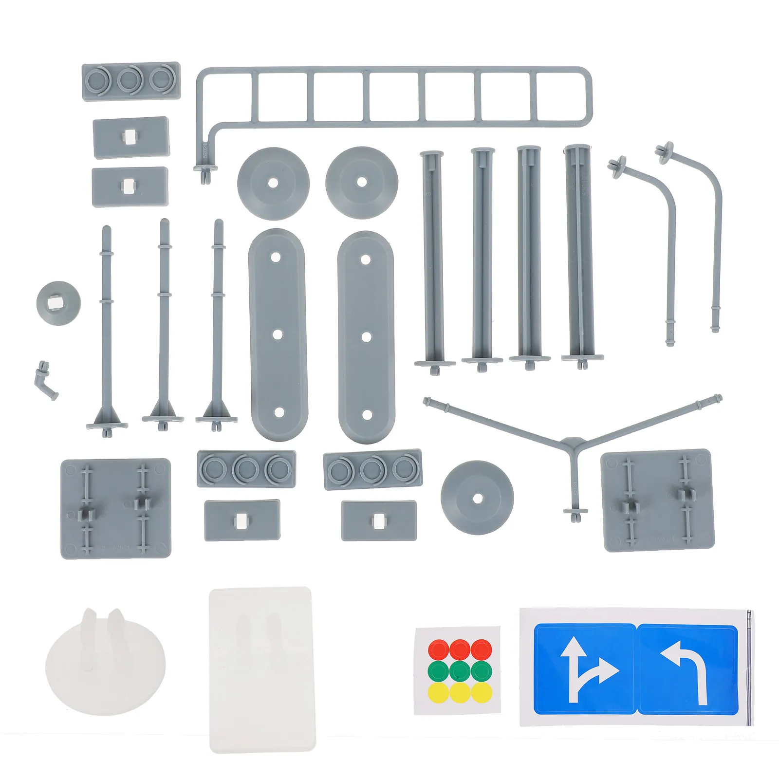 3Sets Plastic Traffic Signs Learning Kit for Kids Early Education Road Safety Recognition Playset Simulation Road Sign Activity
3Sets Plastic Traffic Signs Learning Kit for Kids Early Education Road Safety Recognition Playset Simulation Road Sign Activity