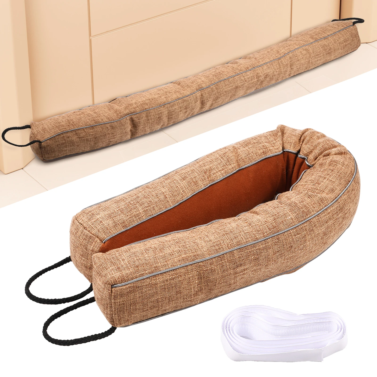 Door Bottom Sealing Strip Stopper Reduction Noise Guard Wind Dust Proof Under Door Draft Blocker Guard Holder Weighted Seal
Door Bottom Sealing Strip Stopper Reduction Noise Guard Wind Dust Proof Under Door Draft Blocker Guard Holder Weighted Seal