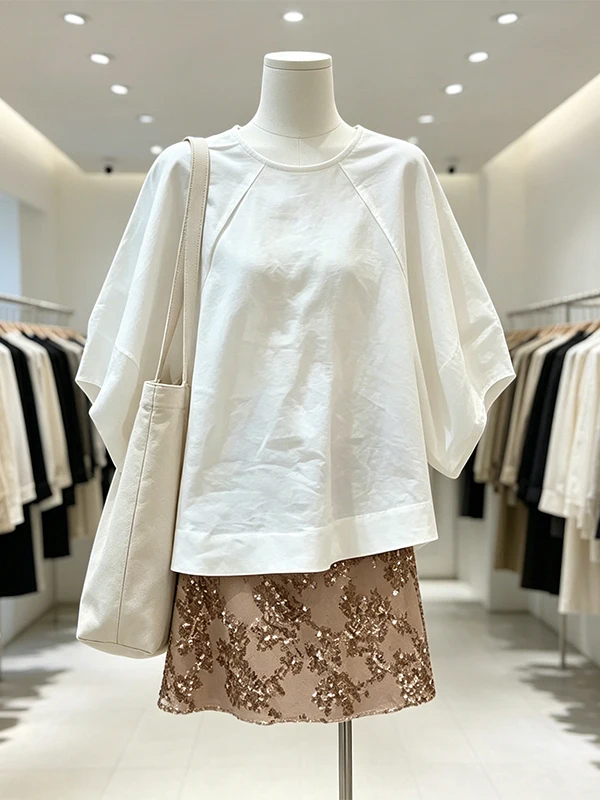 Summer New plus Size Women's Loose Sleeveless Top And Shiny Skirt Set Glitter Heavy Embroidery Casual High Waist A-Line ...
Summer New plus Size Women's Loose Sleeveless Top And Shiny Skirt Set Glitter Heavy Embroidery Casual High Waist A-Line ...