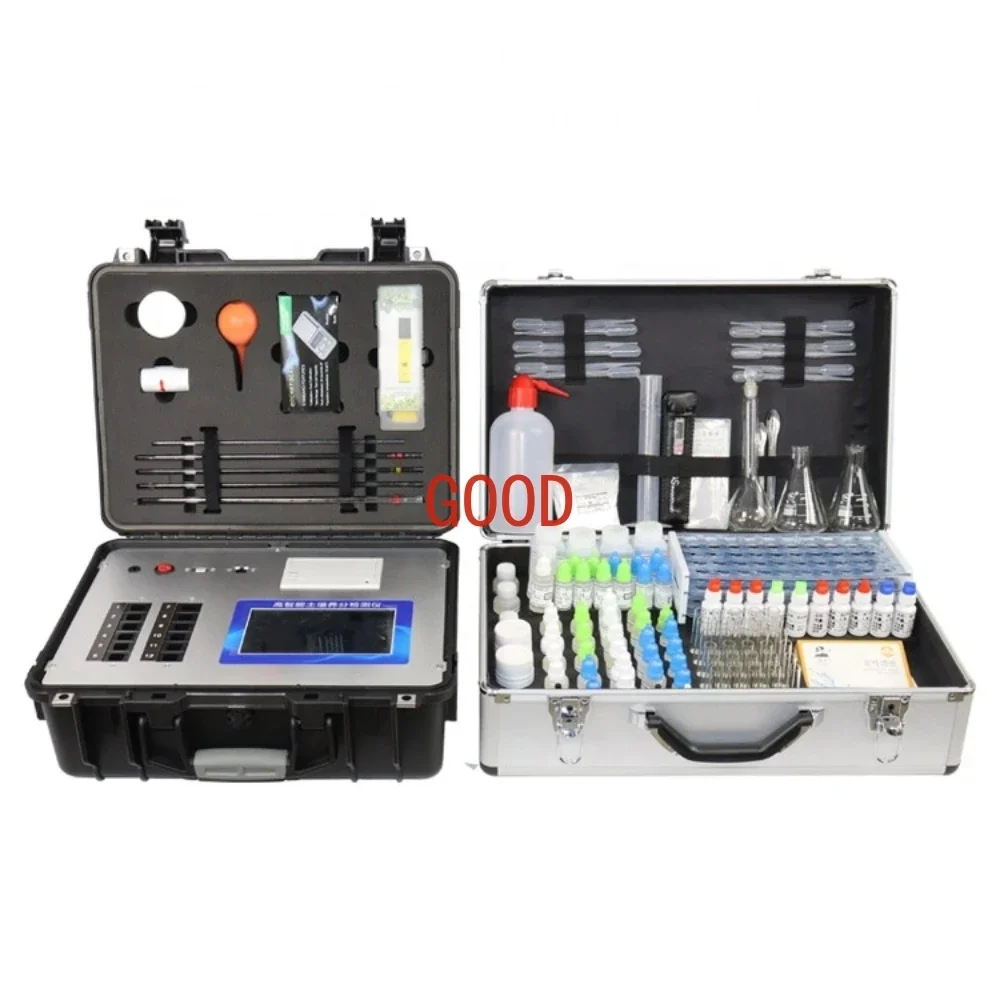 Soil Nutrient Analyzer Tester Fertilizer Rapid Farm Laboratory NPK Fertility Detector
Soil Nutrient Analyzer Tester Fertilizer Rapid Farm Laboratory NPK Fertility Detector