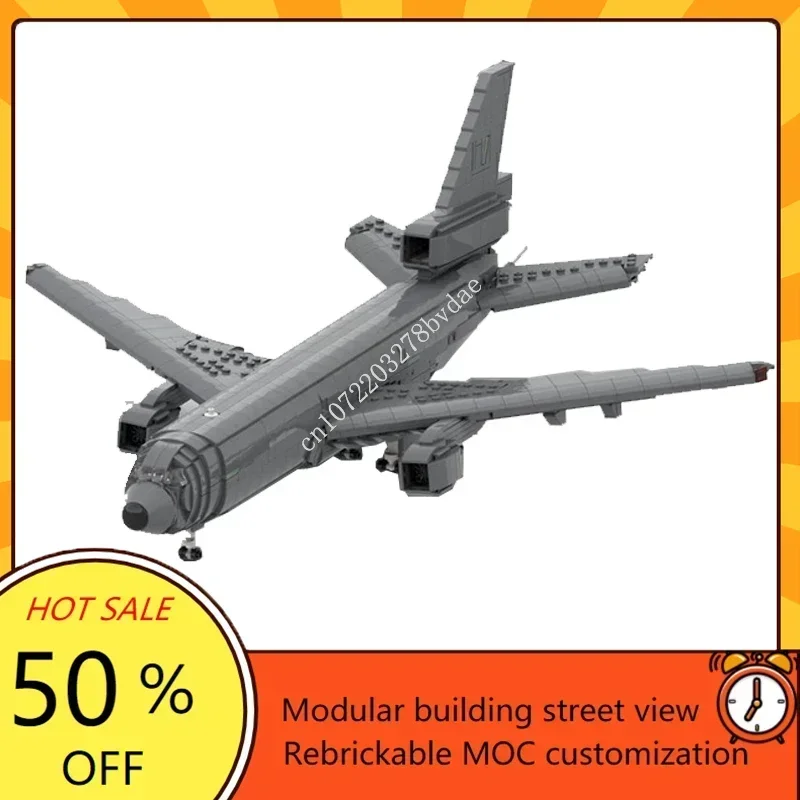 1507PCS MOC Space Battle The KC-10 Extender Model Building Blocks Technology Bricks DIY Creative Assembly Kids Toys Xmas Gifts
1507PCS MOC Space Battle The KC-10 Extender Model Building Blocks Technology Bricks DIY Creative Assembly Kids Toys Xmas Gifts