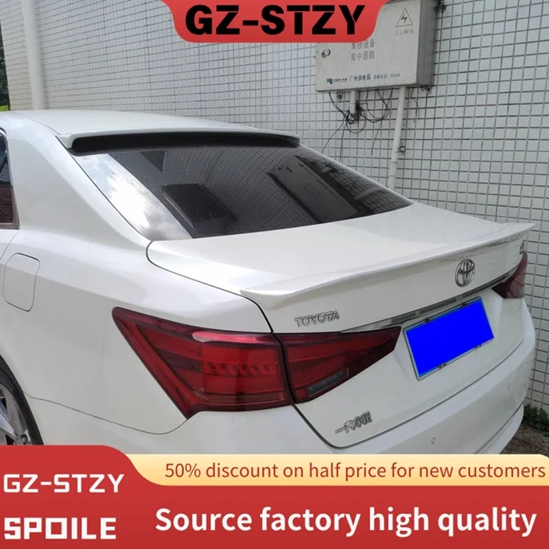 For Toyota Crown Roof Spoiler 2015 To 2018 Rear Trunk Lid Spoiler Wing ABS Material Customize Color DIY Paint Sport Car Spoiler
For Toyota Crown Roof Spoiler 2015 To 2018 Rear Trunk Lid Spoiler Wing ABS Material Customize Color DIY Paint Sport Car Spoiler