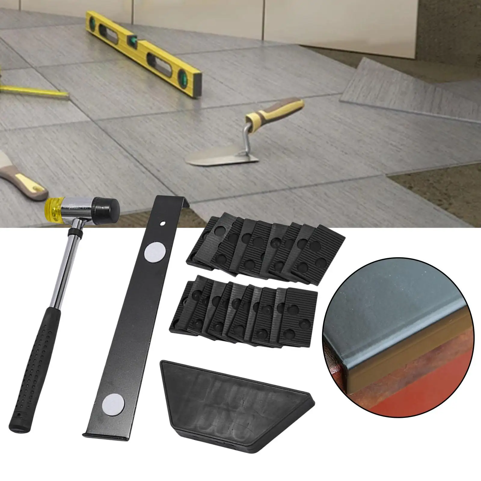 Laminate Wood Flooring Fitting Installation Kit Tools for Home and Professional Use
Laminate Wood Flooring Fitting Installation Kit Tools for Home and Professional Use
