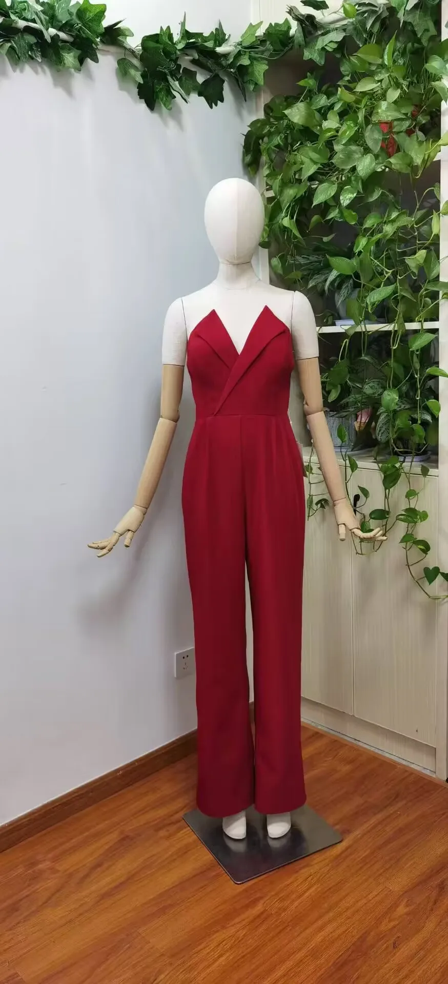 Strapless Women's Evening Dress Pants Satin Wedding Guest Dresses Elegant Party Dresses 2024 for Wedding Customized Personali
Strapless Women's Evening Dress Pants Satin Wedding Guest Dresses Elegant Party Dresses 2024 for Wedding Customized Personali 