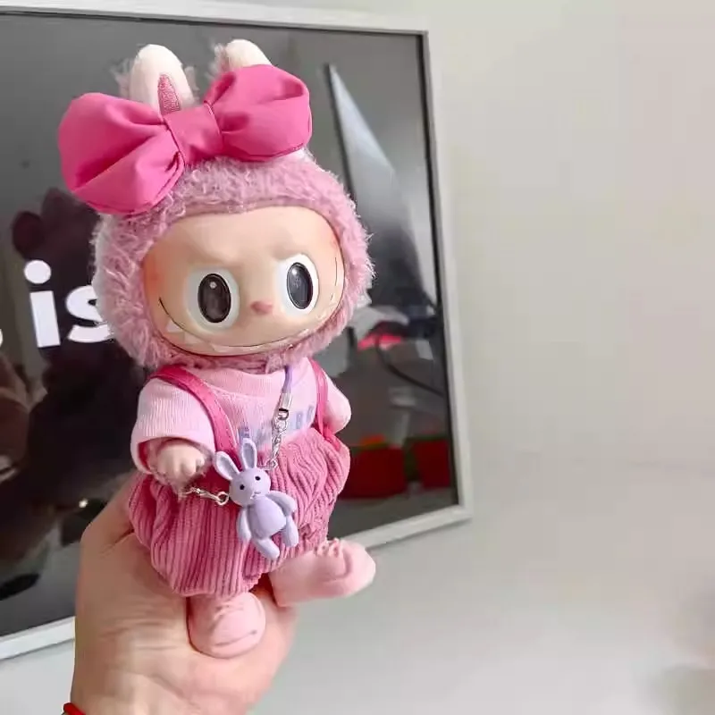 original 17cm labubu clothes outfit Plush doll clothes Macaron Cute Clothing DIY Kid Gift Clothes Hair accessories v1v2 Outfit
original 17cm labubu clothes outfit Plush doll clothes Macaron Cute Clothing DIY Kid Gift Clothes Hair accessories v1v2 Outfit