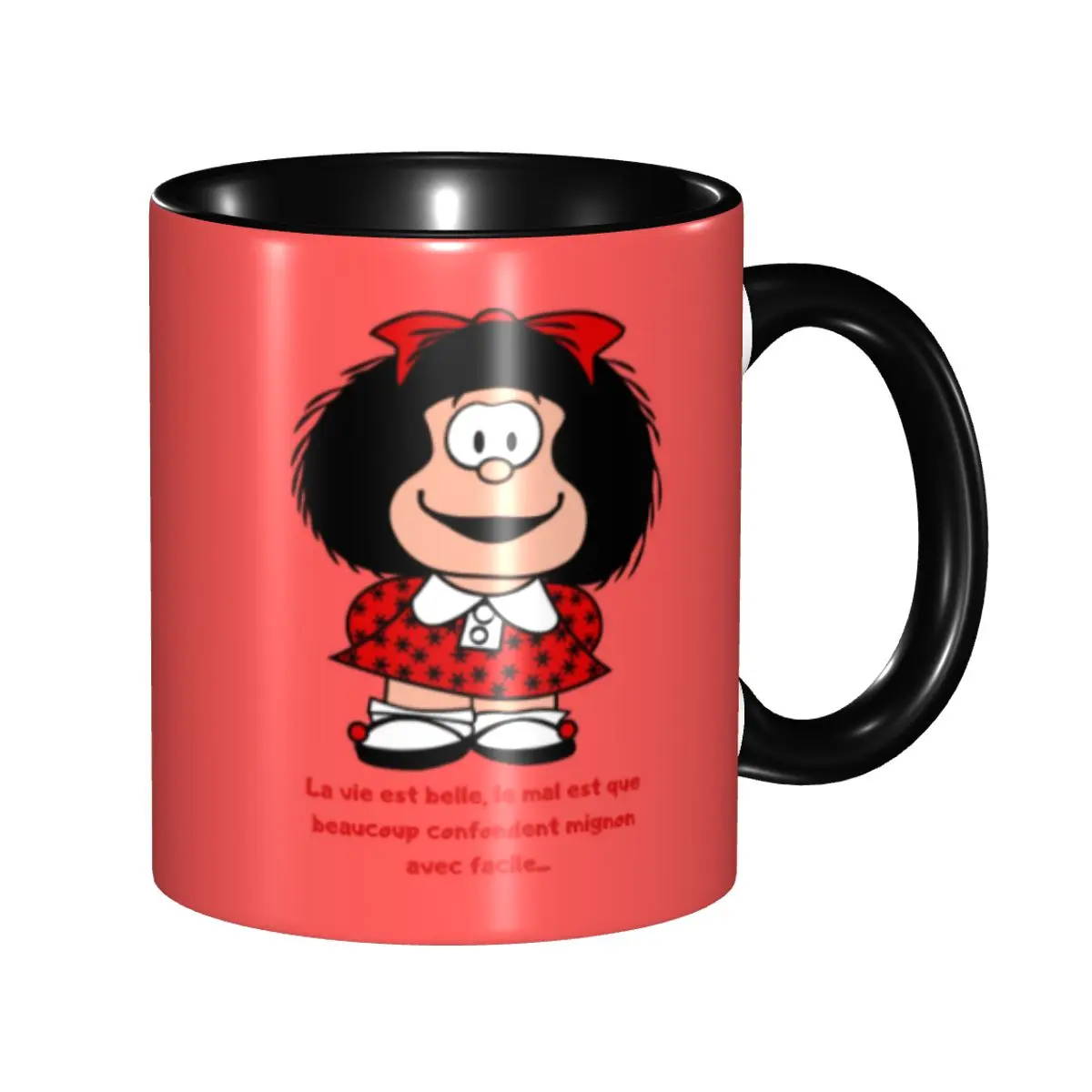 Kawaii Mafalda Coffee Mugs DIY Personalized Quino Argentina Cartoon Ceramic Mug Creative Present
Kawaii Mafalda Coffee Mugs DIY Personalized Quino Argentina Cartoon Ceramic Mug Creative Present